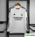 24/25 Real Madrid Home Long Sleeve Jersey