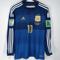 Retro 2014 Argentina Away Long Sleeve Jersey