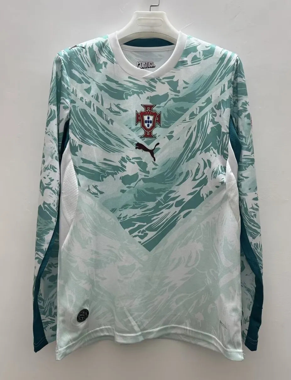 2026 World Cup Portugal Away Long Sleeve Jersey