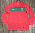 Retro 2010 Portugal Home Long Sleeve Jersey